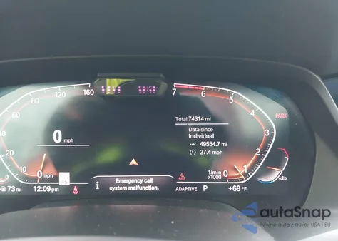 2019 BMW X7 xDrive50I из США, поврежденный, VIN 5UXCX4C57KLS36846